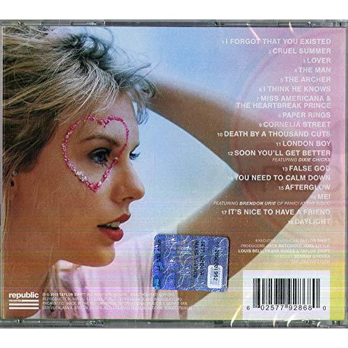 TAYLOR SWIFT ‎– Lover TS7 CD Album