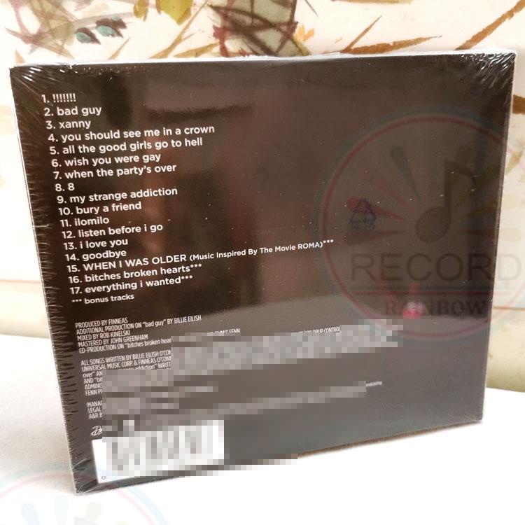 Billie Eilish - When We All Fall Asle Billie Eilish CD 2019 Album