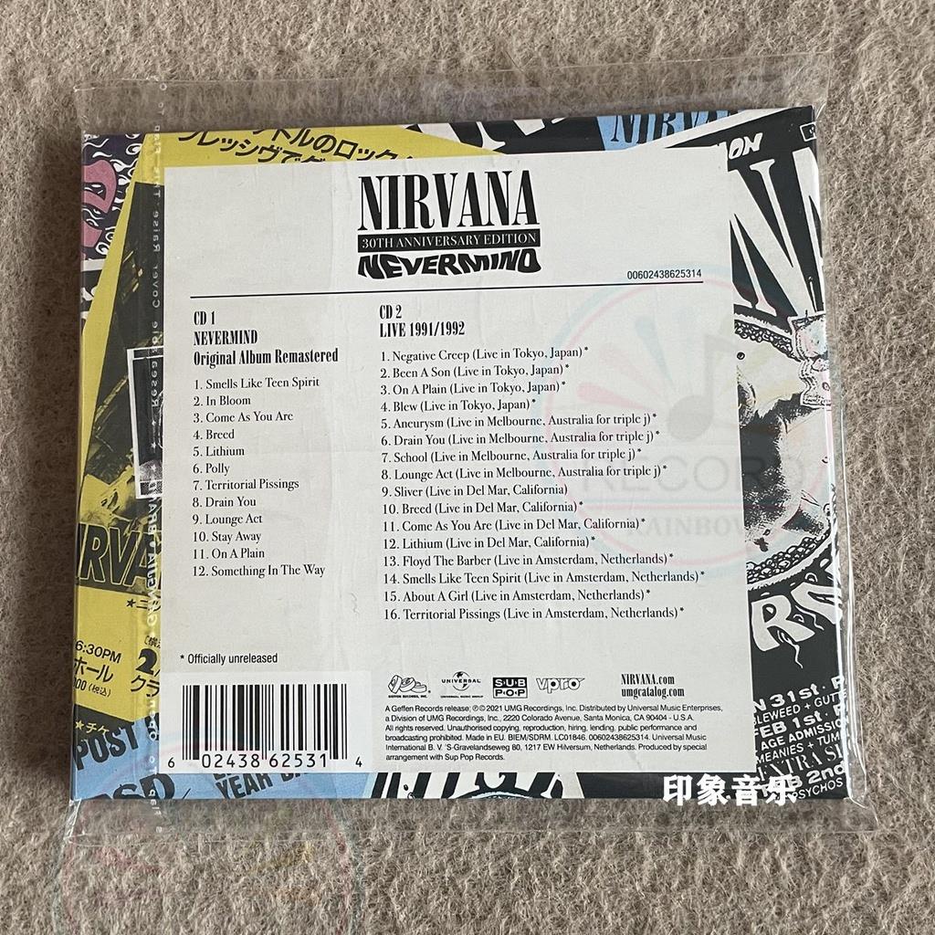 Nirvana - Nevermind 30th Anniversary Super Deluxe 2CD 2021Album