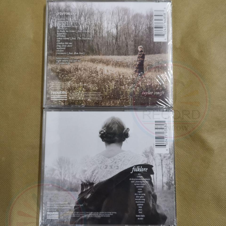 Taylor Swift- evermore + Folklore 2CD Set Albums