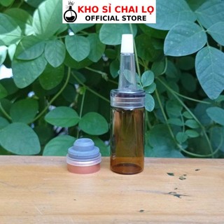Chai Lọ Chiết Serum Vỏ Đựng Tế Bào Gốc, Tinh Chất Thủy Tinh 5ml/10ml Bộ 3 Nút, Phụ Kiện Du Lịch  HUHA