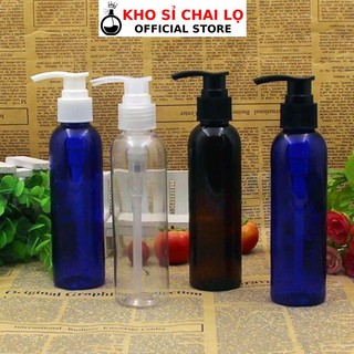 [KHO SỈ] Chai Xịt Vòi Nhấn Sữa Tắm HUHA Vỏ Nhựa Pet 100ml/150ml/200ml/250ml đựng dầu gội  HUHA