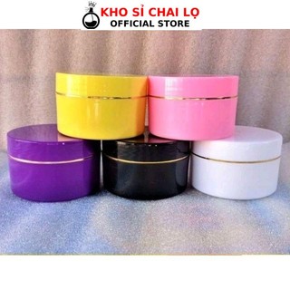 Hủ Hộp Đựng Kem Hũ body 100g/150g/200g/300g chiết mỹ phẩm , phụ kiện du lịch  HUHA