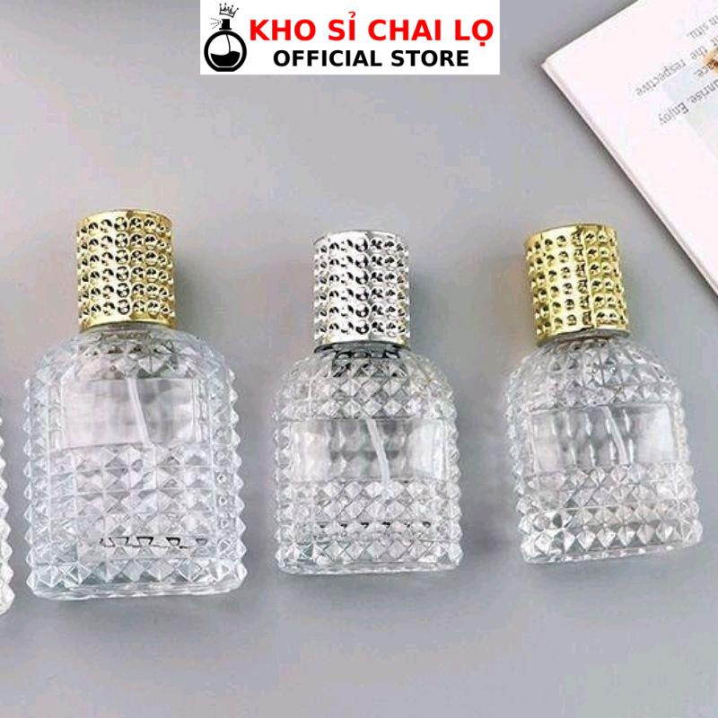 Chai Lọ Chiết Nước Hoa HUHA Kho Sỉ Vỏ Đựng Nước Hoa Gai Valentino 30ml Đựng Dầu Thơm , Phụ Kiện Du Lịch