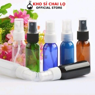 Chai Xịt Phun Sương Nhựa Pet 100ml, 50ml, 30ml, 20ml, 10ml Chiết Nước Hoa, Phụ Kiện Du Lịch  HUHA