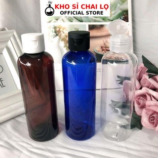 [KHO SỈ] Chai Lọ Nắp Bật HUHA Vỏ Nhựa Pet 150ml/200ml/250ml Đựng Gel, Chiết Mỹ Phẩm , Phụ Kiện Du Lịch  HUHA