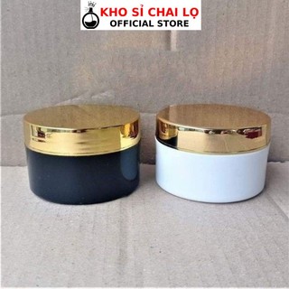 Hủ Hộp Đựng Kem body xi vàng 100g,200g,300g chiết mỹ phẩm, phụ kiện du lịch  HUHA