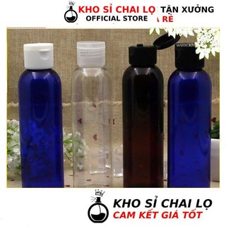 Chai Lọ Nhựa Pet Nắp Bật [100ml/50ml/30ml/20ml/10ml] Chiết Mỹ Phẩm, Dầu Gội, Sữa Tắm , Phụ Kiện Du Lịch HUHA