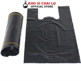 [KHO SỈ] [1kg] Túi Nilong Đen Hai Quai Đen / Túi Bọc Xốp, Đóng Hàng, Đựng Rác , Phụ Kiện Du Lịch HUHA