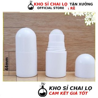 [KHO SỈ] Chai Lọ Nhựa Bi Lăn 30ml, 40ml, 50ml, 100ml / Lăn Khử Mùi , Phụ Kiện Du Lịch HUHA  HUHA