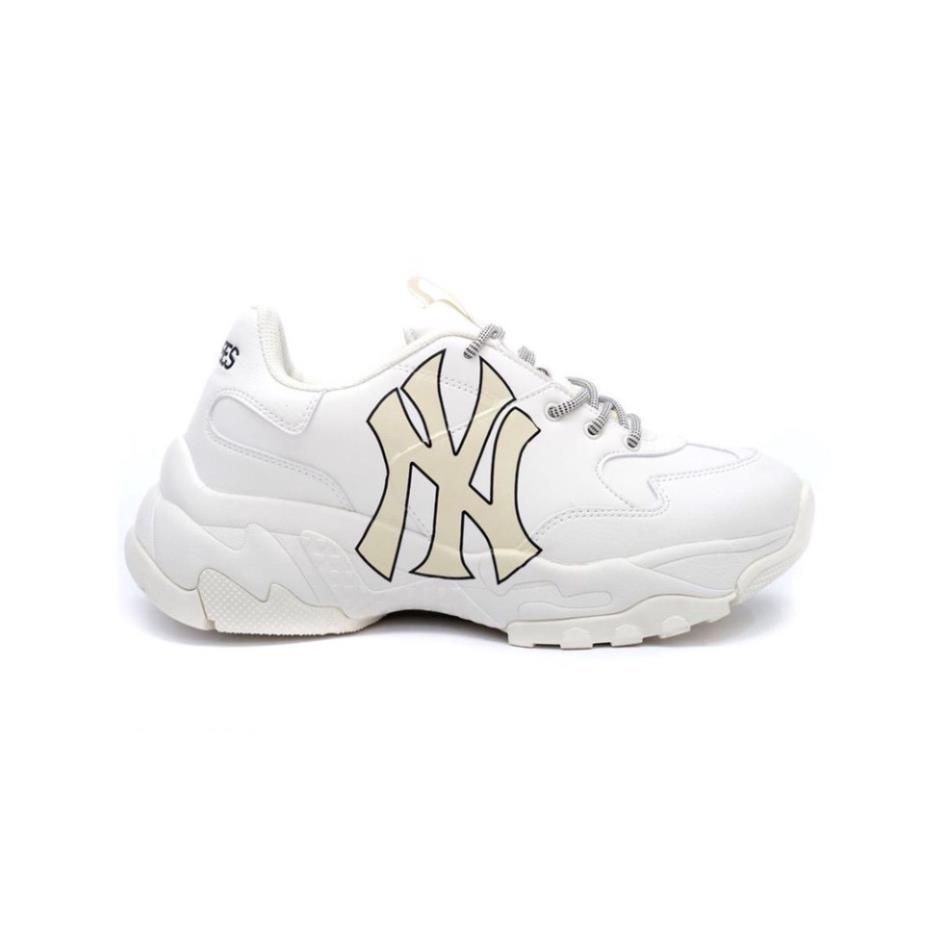 Giày Thể Thao Sneakers MLB Đế Độn 4cm Nam Nữ chữ NY, chữ Boston, chữ LA hot 2023-N19