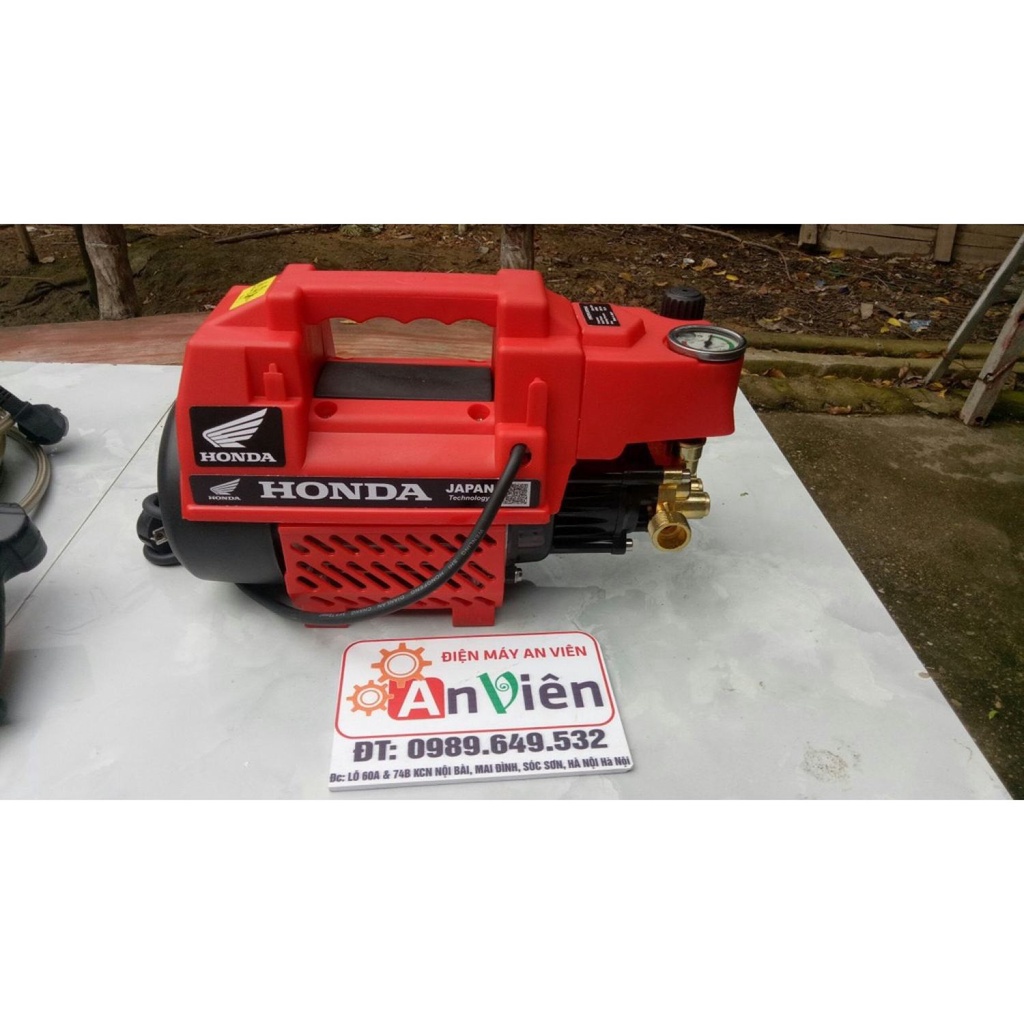 Máy xịt rửa xe honda hd3500w hàng chính hãng có mã qr code