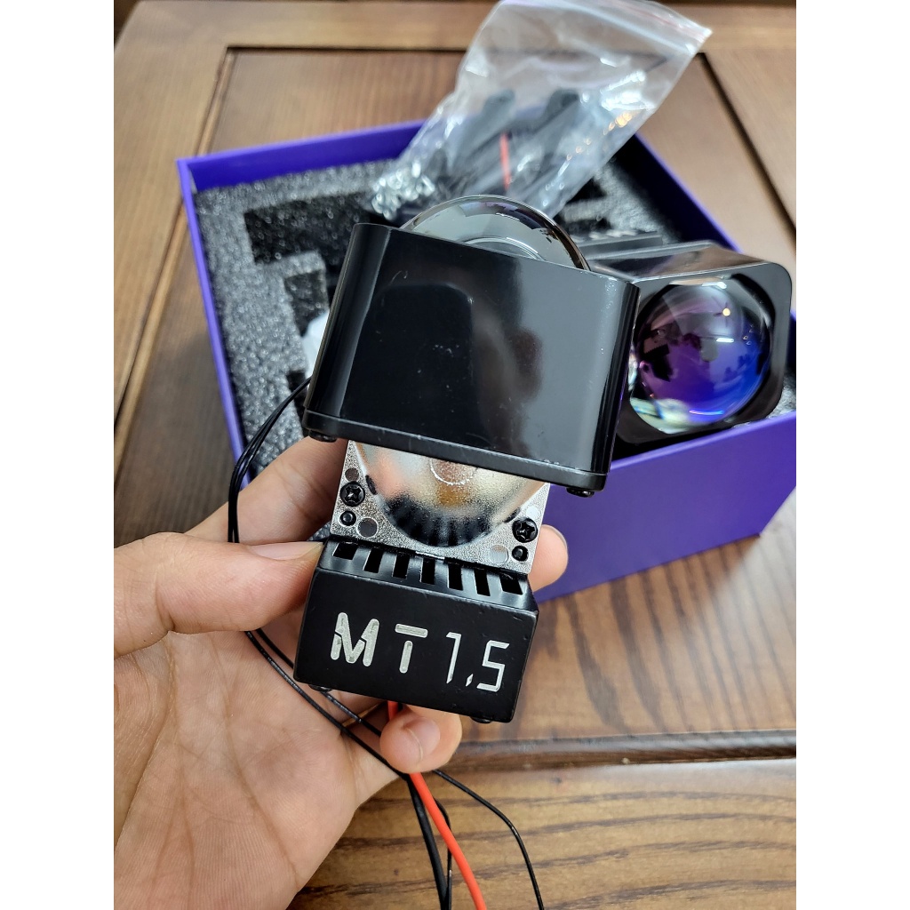 Bi LED 1.5 inch - 45w cắt sáng chống chói lắp Ô tô xe máy