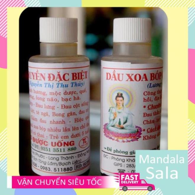 Loại 1, Dầu xoa bóp gia truyền Nguyễn Thị Thu Thủy làm giảm đau nhức xương khớp