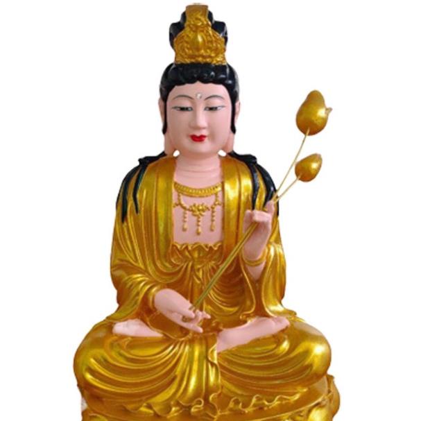 TÔN TƯỢNG MẸ ĐẠI THẾ CHÍ BỒ TÁT CAO 30CM GIÁ SĨ