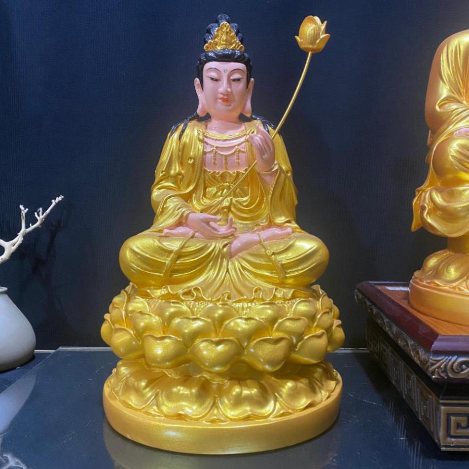 TÔN TƯỢNG MẸ ĐẠI THẾ CHÍ BỒ TÁT CAO 30CM GIÁ SĨ