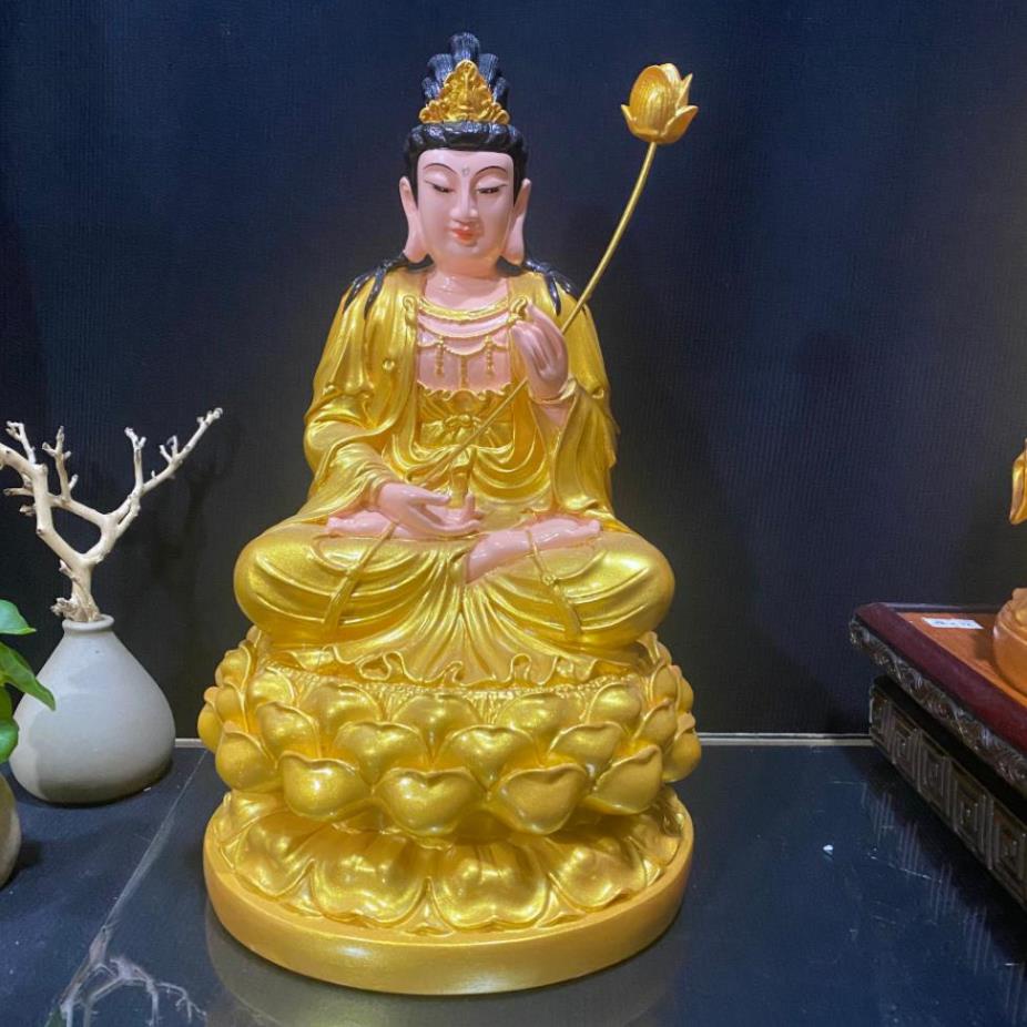 TÔN TƯỢNG MẸ ĐẠI THẾ CHÍ BỒ TÁT CAO 30CM GIÁ SĨ
