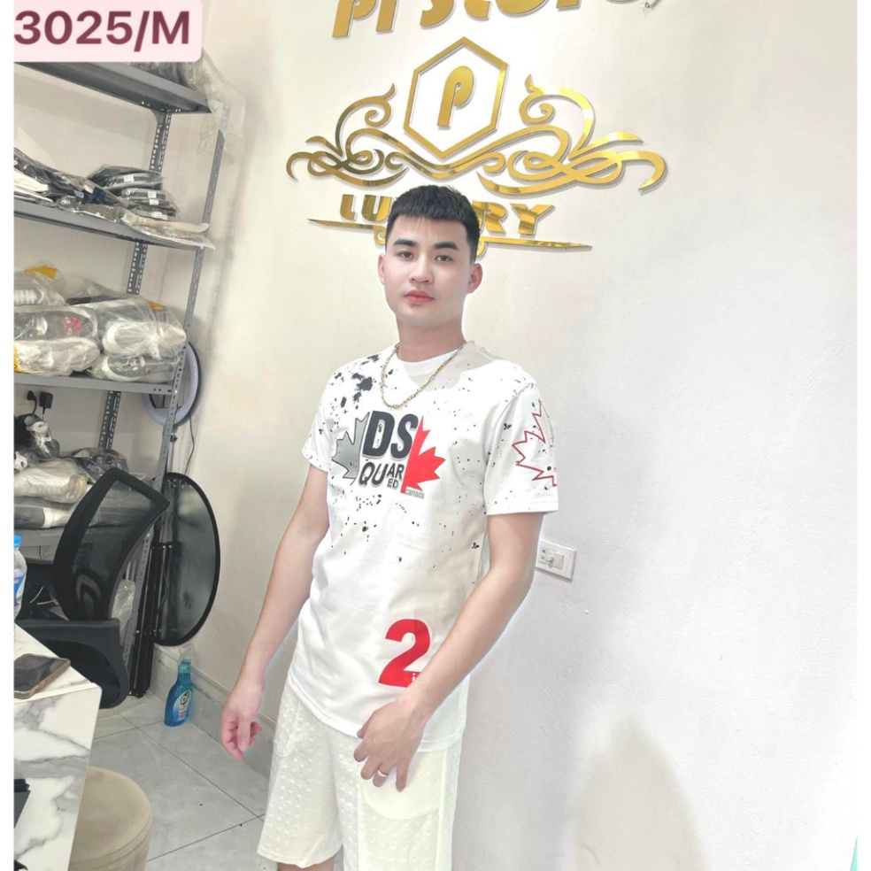 Áo phông DSQ2 icon nam nữ Premium Cotton co giãn 4 chiều Thời Trang Cháy Phố Siêu Đẹp Hè 2023