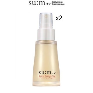  Combo 2 Xịt khoáng nước thần Su:m37 Secret Essence Mist Sample 30ml