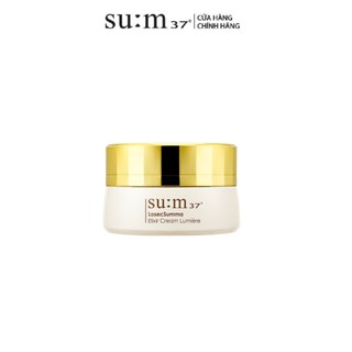 Kem thanh lọc tái tạo da dưỡng sáng mịn Su:m37 Losec Summa Elixir Cream Lumiere 10ml