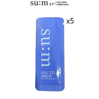  Combo 5 Kem nền Water-full CC Foundation