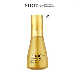 Combo 2 Tinh chất chống lão hóa cải thiện 8 vấn đề chuyên sâu Su:m37 8 Miracle Power Essence