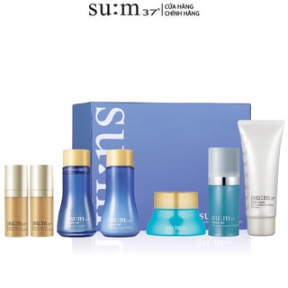 [HB Gift] Bộ 5 bước cấp nước ẩm mịn da Su:m37 và Tinh chất cô đặc tăng độ đàn hồi ngăn ngừa lão hóa