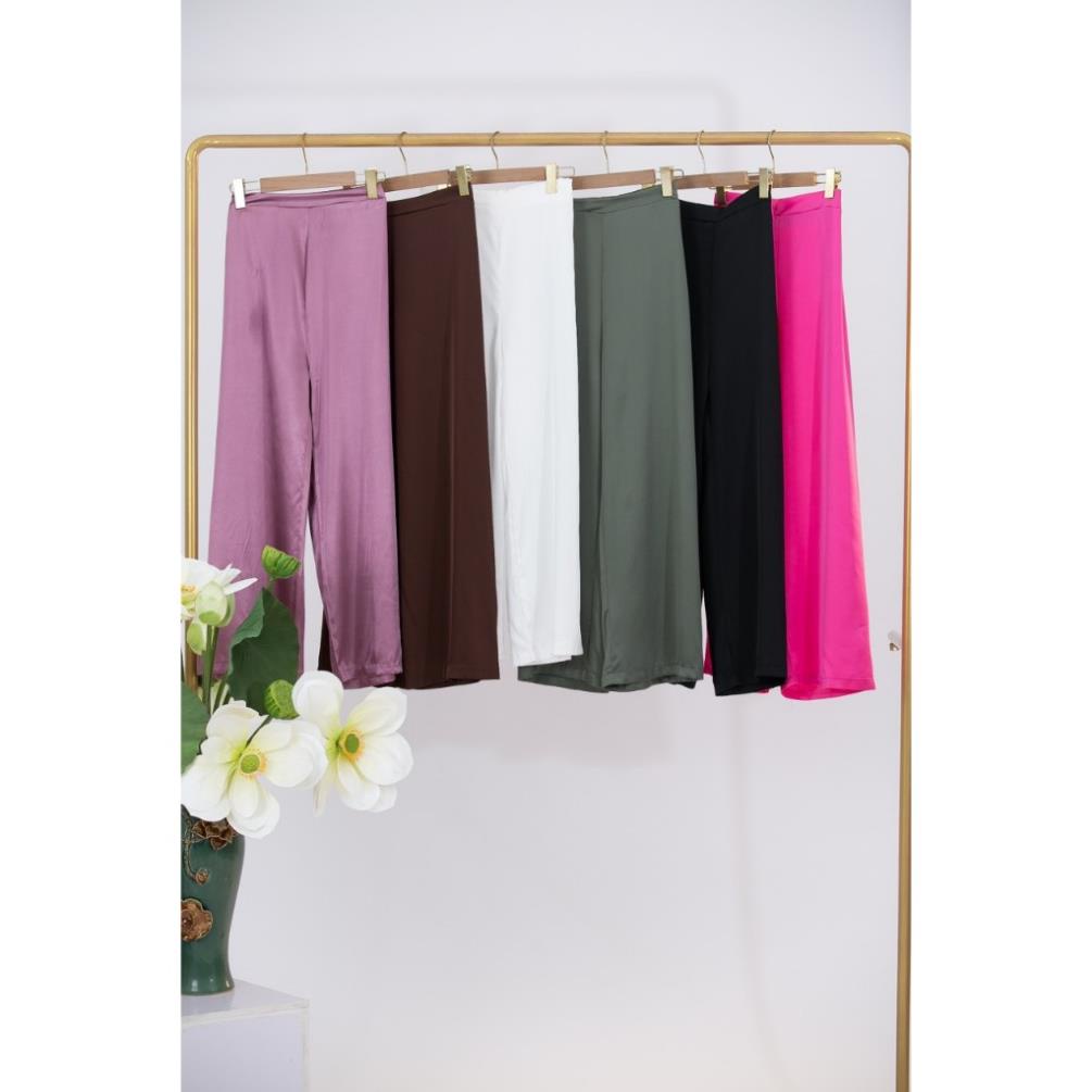 Mã Quần Lẻ ,Đồ Lam Đi Chùa Tịnh Tâm, Pháp phục nữ , lụa tuyết nhung, Size 40-65kg,4 size S,M,L,XL