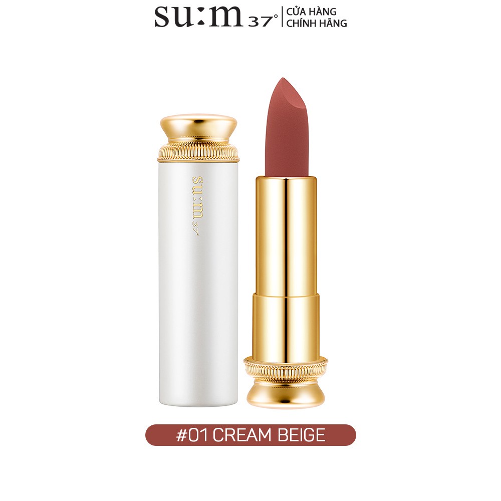 [HB Gift] Son nhung lì dưỡng ẩm hoàng kim Su:m37 Losec Summa Velvet Lipstick 3.6g