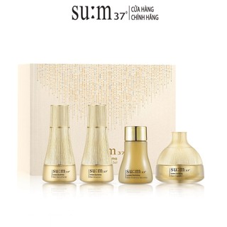 Bộ sản phẩm phục hồi, cân bằng và tái sinh da 4 bước Su:m37 Losec Summa 4pcs 69g