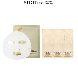 [HB Gift] Combo Mặt nạ Su:m37 Secret Programming Mask 27g & 3 gói Kem dưỡng tái sinh da Elixir Cream (1mlx3)