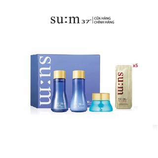 [Mã COSSANG11 giảm 10% đơn 600K] [HB Gift]Bộ dưỡng cải thiện da 5 gói Su:m Secrete Essence và Su:m Waterfull Kit Gimmick