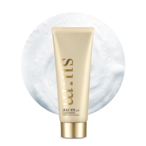 [HB Gift] Sữa rửa mặt tái sinh da chiết xuất vàng Su:m37 LosecSumma Elixir Foam Cleanser 60ml Gimmick