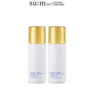[Deal Trải Nghiệm] Combo 2 chai nước cân bằng cấp nước Su:m37 Water-full Refreshing Toner Gimmick