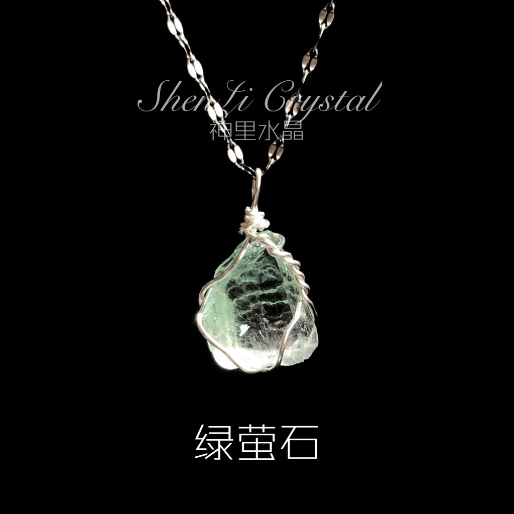 Vòng cổ Mặt Đá Thạch Anh Tím Tự Nhiên Màu Hồng Dễ Thương Cho Cặp Đôi