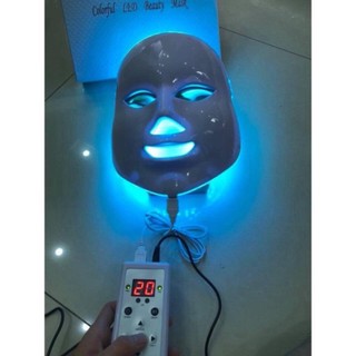 Mặt nạ ánh sáng sinh học 7 màu hàn quốc spa -tmv