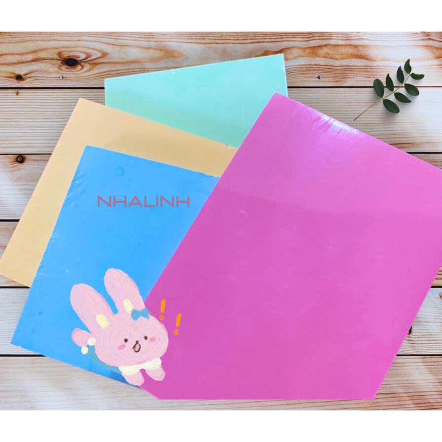 Set bìa thơm, bìa thái  A4  định dượng 160-180 gsm, mix màu