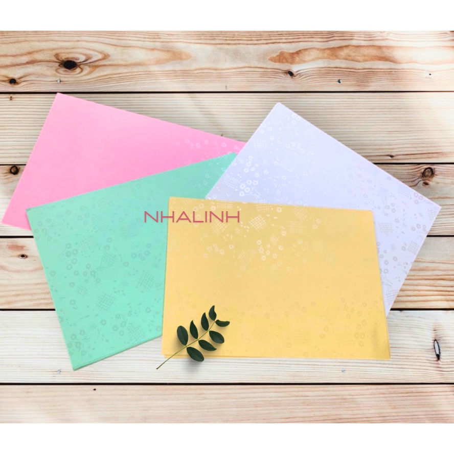 Set bìa thơm, bìa thái  A4  định dượng 160-180 gsm, mix màu
