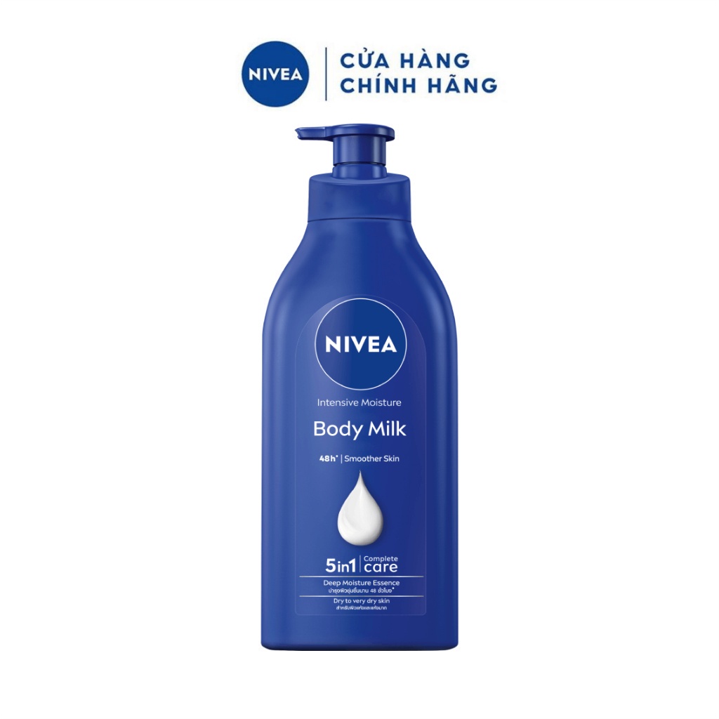 Bộ Đôi Sữa Dưỡng Thể NIVEA Dưỡng Ẩm & Mịn Mượt Da 550 ml: Dưỡng Ẩm Chuyên Sâu 48H & Dưỡng Sáng Mịn Mượt