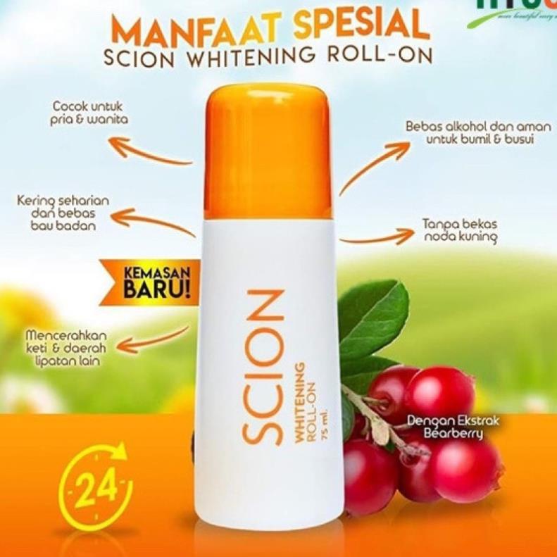 Lăn Nách Khử Mùi Scion Chính Hãng 75ml - Khử Mùi Hôi Nách - Ngăn Mồ Hôi Tức Thì