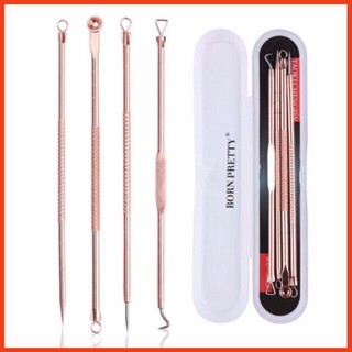 Nặn Mụn bộ 4 cây nặn mụn chuyên nghiệp
