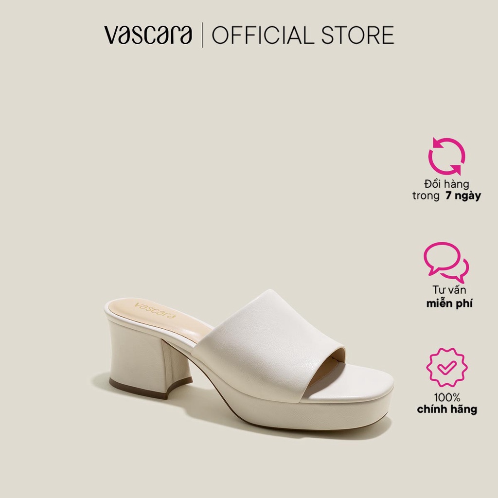 Vascara Guốc Mules Platform - GNN 0188