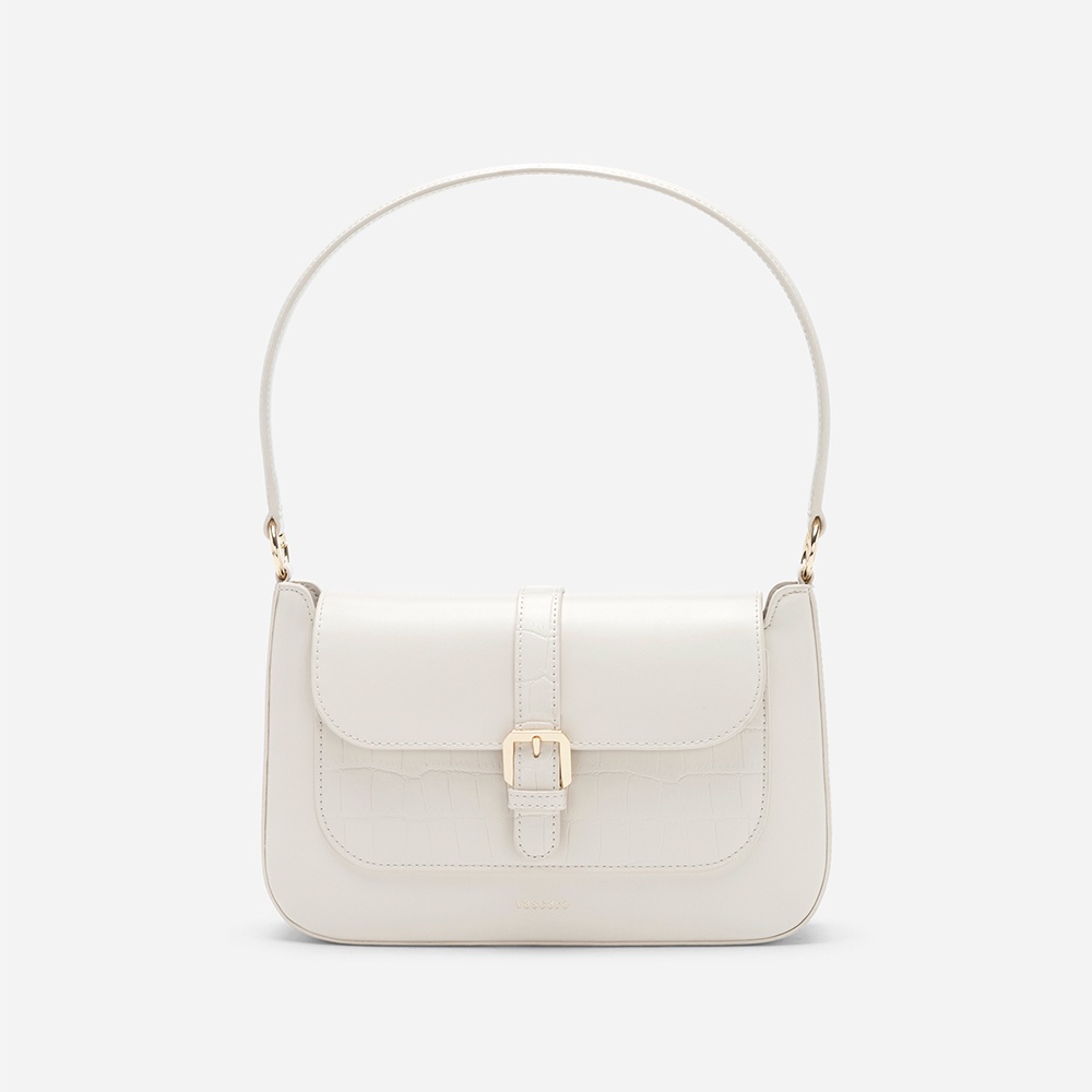 Vascara Túi Xách Tay Khóa Gài Kim Loại - SAT 0319