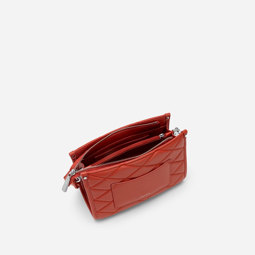 Vascara Túi Tote Quai Xích May Chần Bông Hình Thoi - TOT 0118