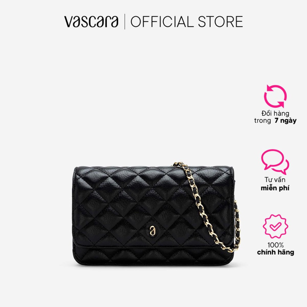 Vasscara Túi Xách Chần Bông Quai Dây Phối Xích - SHO 0221