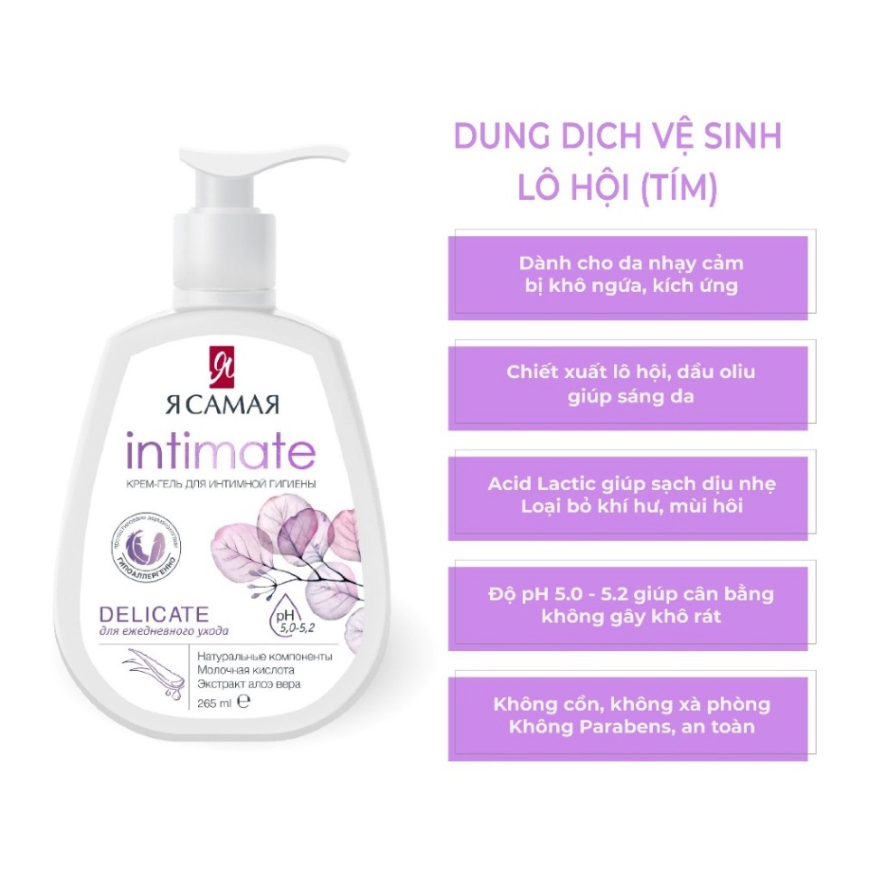 Dung dịch vệ sinh Intimate YA SAMAYA 265ml