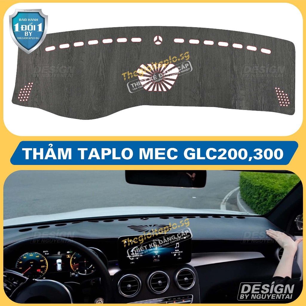 Thảm taplo ô tô da cacbon,da vân gỗ,và tuyết nhung 3 lớp dày 1cm chống nắng cao cấp