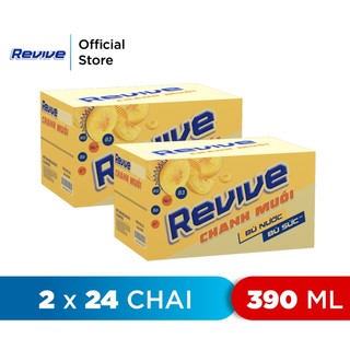 Combo 2 thùng 24 chai nước giải khát revive chanh muối