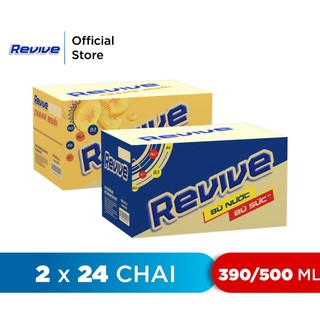 Combo Thùng 24 Chai Revive và Thùng 24 Chai Revive Chanh Muối