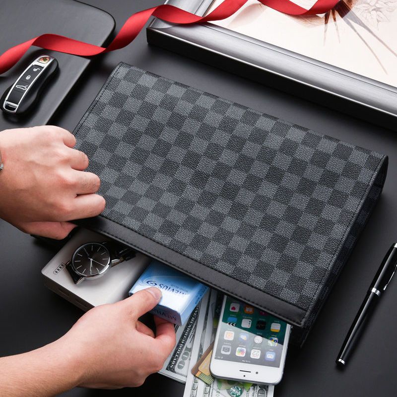 Ví Da Cầm Tay Thời Trang Dành Cho Nam